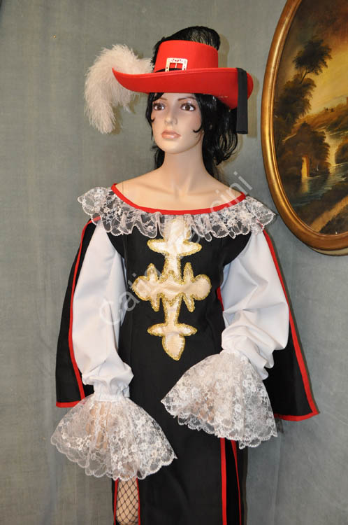 Costumi Di Carnevale Donna del Moschettiere (4)