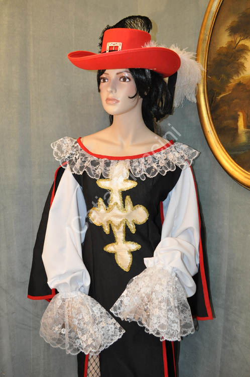 Costumi Di Carnevale Donna del Moschettiere