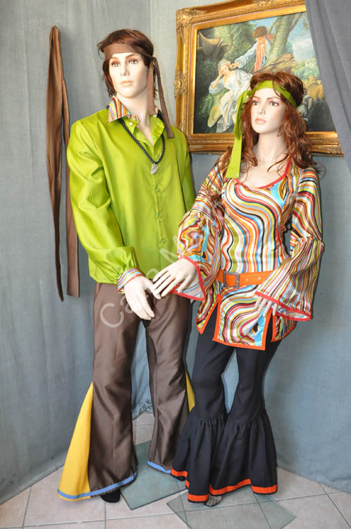 Vestito donna Carnevale Hippy (1)