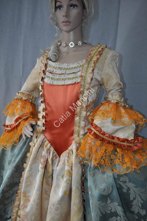 vestito 1700 carnevale ballo teatro (13)