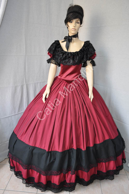 19th century costume dress (2)