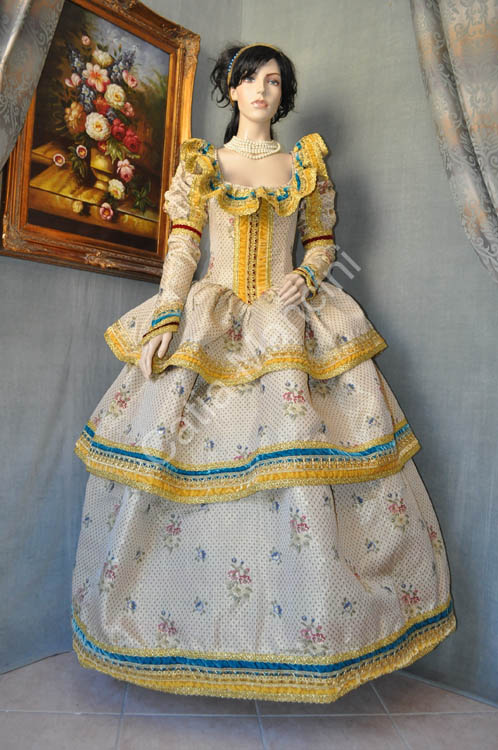 Costume Storico Femminile del 1813 (6)