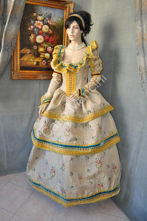 Costume Storico Femminile del 1813 (9)