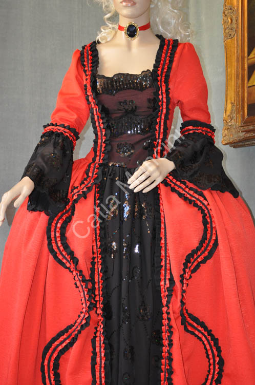 Vestito Nobildonna Veneziana del 1724 (11)