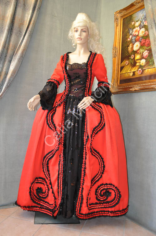 Vestito Nobildonna Veneziana del 1724 (6)