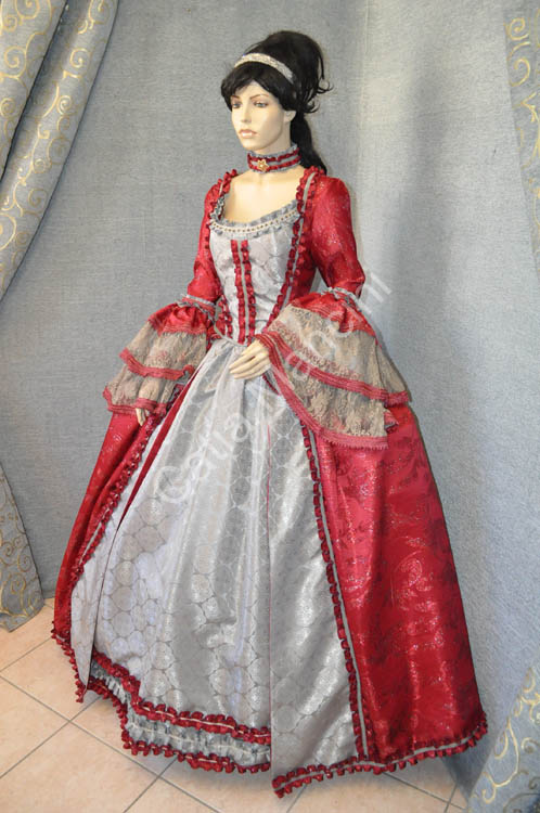 costume storico donna teatro 1700 (1)