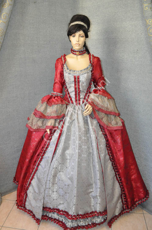 costume storico donna teatro 1700 (7)