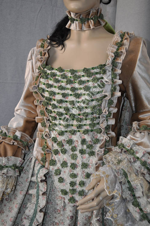 costume teatrale abito del 1700 (15)