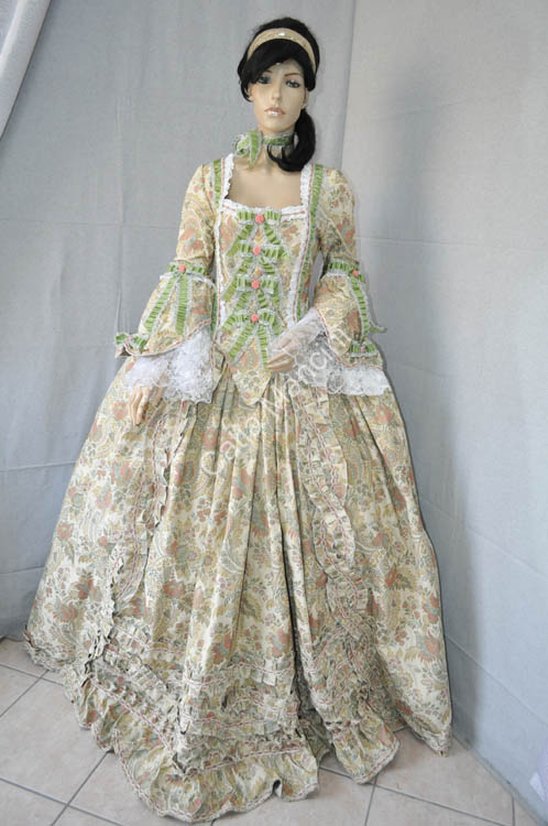 costume storico 1700 dress venice (1)