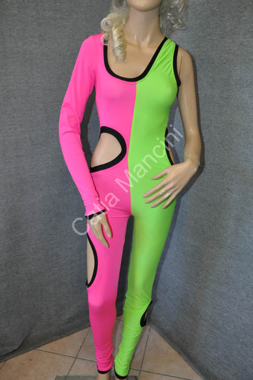 vestito sexy lycra disco cubo (3)