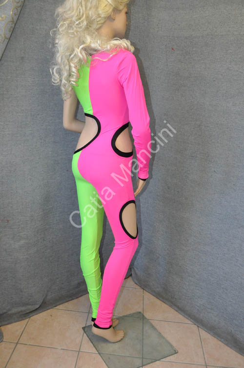 vestito sexy lycra disco cubo (9)