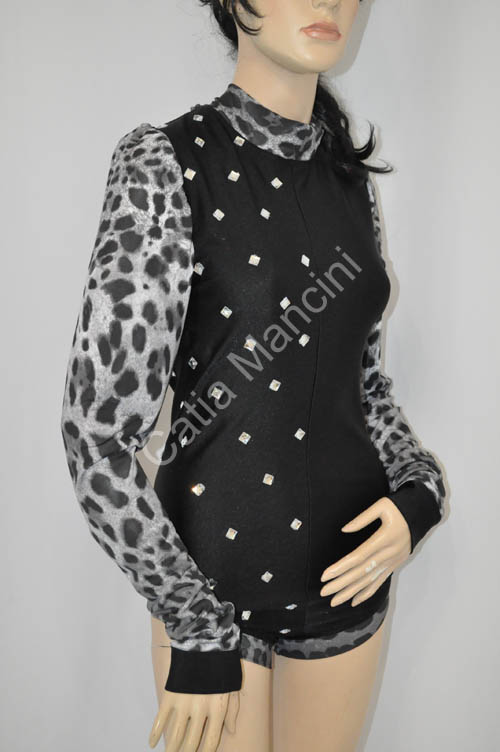 tuta strass leopardata (8)