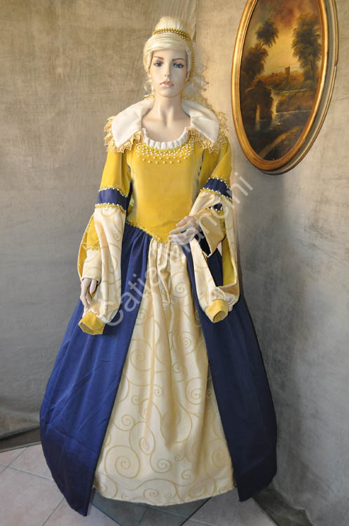 Vestito Nobildonna Medievale (8)