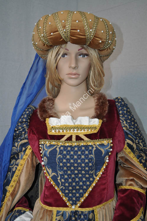 vestito medievale donna corteo (8)