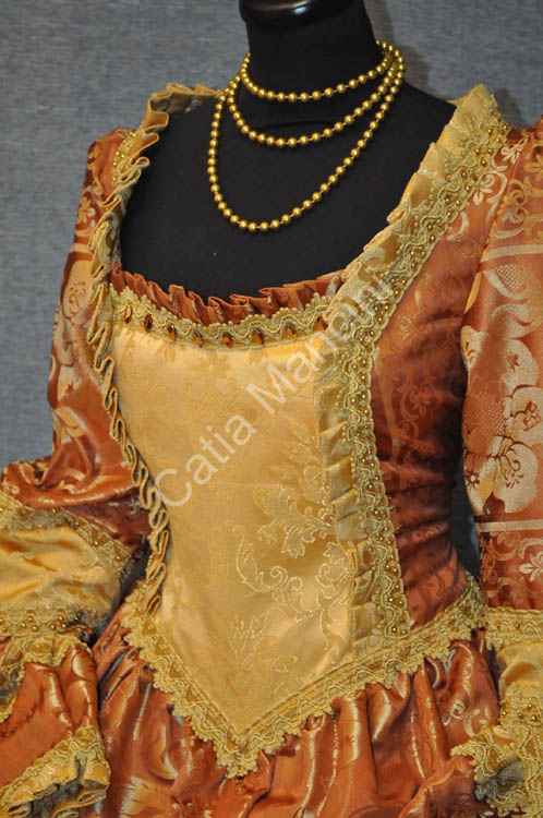 Costume Dama Medievale del 1500 (6)