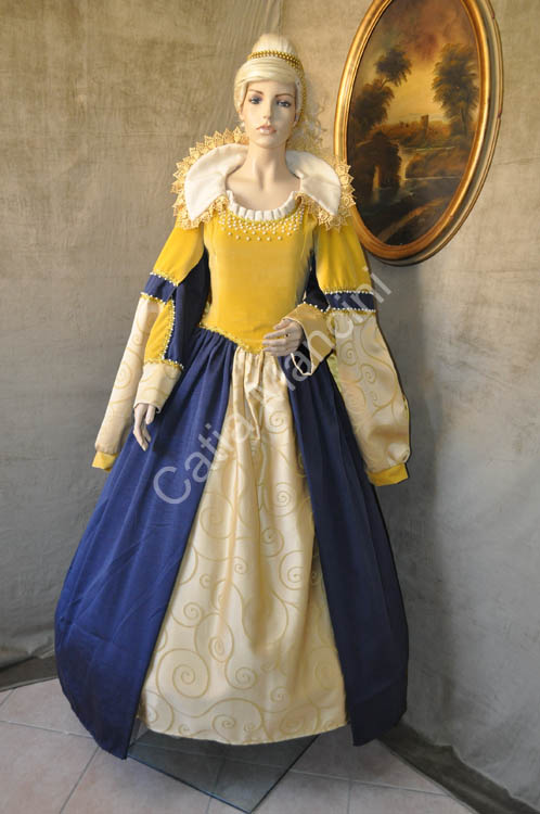 Vestito Nobildonna Medievale (10)