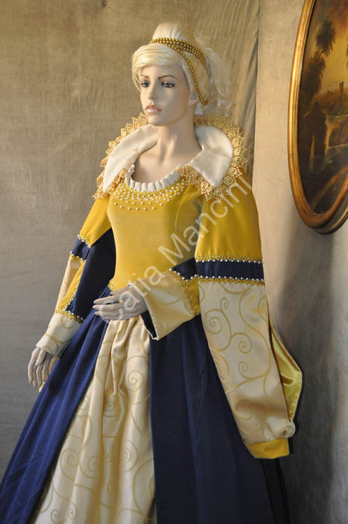 Vestito Nobildonna Medievale (15)