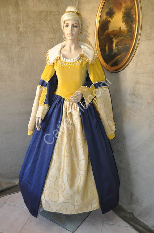 Vestito Nobildonna Medievale (4)