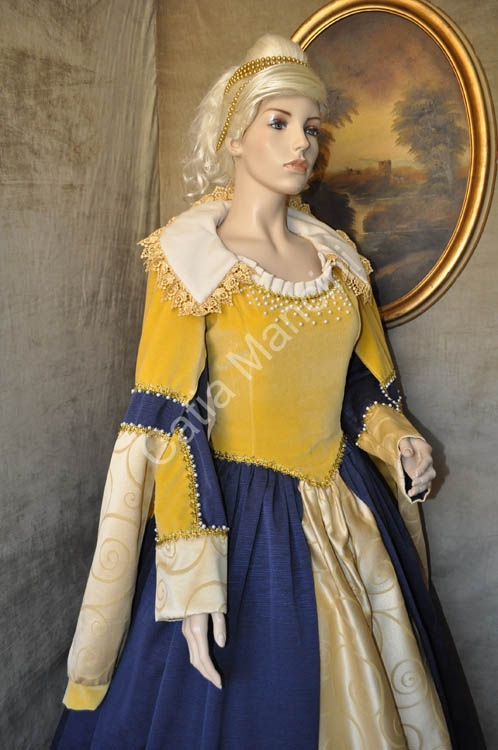 Vestito Nobildonna Medievale (5)