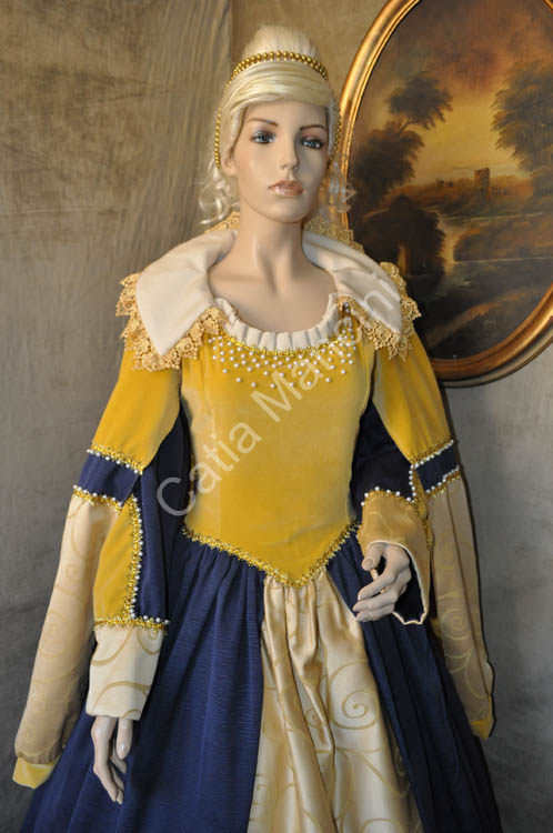 Vestito Nobildonna Medievale (6)