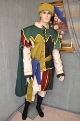 Vestito Giullare Abito Storico (11)