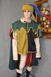 Vestito Giullare Abito Storico (3)