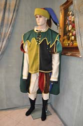 Vestito Giullare Abito Storico (4)